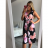 Women's wide strapless dress (S / M ONE SIZE) ITALIAN FASHION IMM21707-1