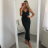 Elegant Sleeveless Overall Long Women's (UNI S / M) ITALIAN FASHION IMM20572