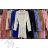 Summer Shirt Muslin Long Sleeve Women's Dress (S / M ONE SIZE) ITALIAN FASHION IMWM216064