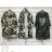 Cardigan with hood short sleeve camouflage women's (S / M ONE SIZE) ITALIAN FASHION IMWA216117
