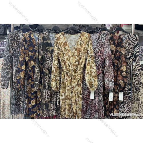 Summer Summer Carmen Long Sleeve Dress (S / M / L ONE SIZE) ITALIAN FASHION IMWC216138