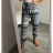 Women's long warm pants (s-xl) TURKISH MOD9 TM9192052 XL-2XL Tm.modro-white