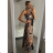 Women's icecool wide straps summer dress (UNI S / M) ITALIAN FASHION IMM20754-4
