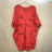 Dress shirts short sleeve striped womens (uni sl) ITALIAN Fashion IM420485 2XL/3XL salmon