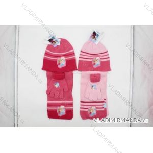 Set of caps gloves and scarf baby girl soy moon (universal) SETINO 780-573