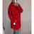 hooded sweatshirt warm women (uni s-l) ITALIAN FASHION IM419006