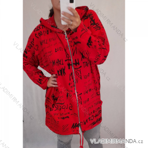 hooded sweatshirt warm women (uni s-l) ITALIAN FASHION IM419006