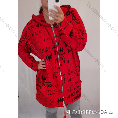 hooded sweatshirt warm women (uni s-l) ITALIAN FASHION IM419006