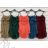 Women's chiffon summer carmen dress on straps (S / M ONE SIZE) ITALIAN FASHION IMWY21736