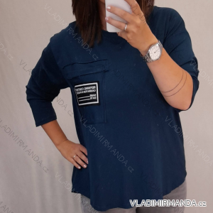 Top T-shirt short with bare shoulders women's camouflage (uni s / m) ITALIAN MODA IMM202692