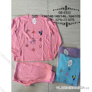 Pajamas long adolescent girls (134-170) VALERIE DREAM GB-8885