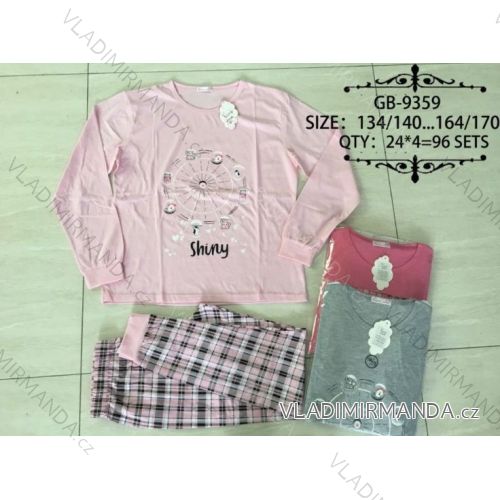 Pajamas long adolescent girls (134-170) VALERIE DREAM GB-8885