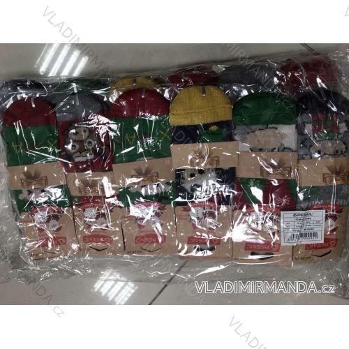 Warm thermo medical Christmas children's socks (26-37) PESAIL PES21DW07