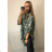 Shirt extended 3/4 long sleeve women's camouflage (oversize L / XL) ITALIAN FASHION IMWY21047