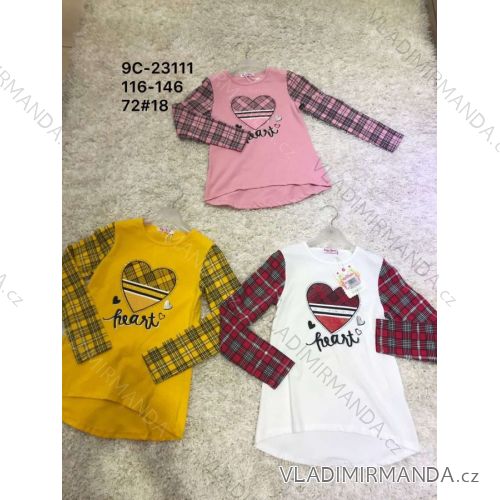 T-shirt long sleeve children's girls girls (116-146) ACTIVE SPORT ACT219C-23111