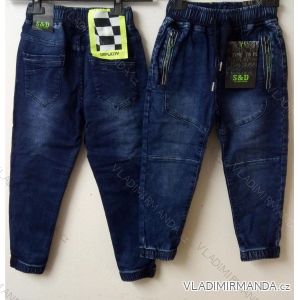 Children´s jeans  with fleece boys (116-176) SAD SAD21DT-1287