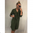 Women's Elegant Long Shirt Dress Long Sleeve (UNI S / L) ITALIAN FASHION IMWG21063