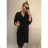 Elegant Long Shirt Dress Long Sleeve Women (UNI S / L) ITALIAN FASHION IMWG21063 / DR sand S / L