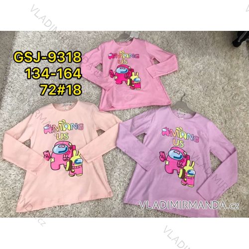 T-shirt long sleeve children's girls girls (134-164) ACTIVE SPORT ACT21GSJ-9317