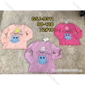 Long sleeve t-shirt for girls (98-128) ACTIVE SPORT ACT21GSJ-9313