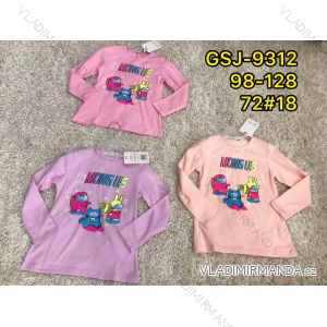 Long sleeve t-shirt for girls (98-128) ACTIVE SPORT ACT21GSJ-9313