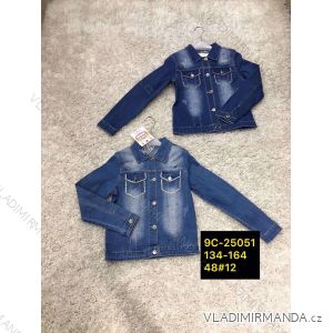 Denim girls jacket (134-164) ACTIVE SPORTS ACT219C-25051