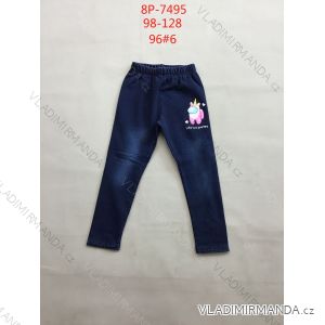 Leggings denim jeans light girls for girls (98-128) ACTIVE SPORT ACT218P-7495