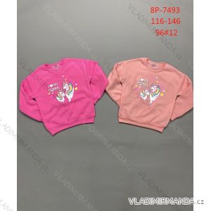 Children's hoodie for girls (116-146) ACTIVE SPORT ACT218P-7493