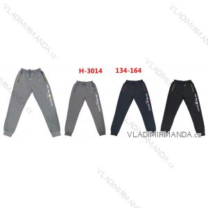 Warm sweatpants for boys (134-164) SEZON SEZ21H3014