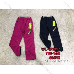 Pants for girls (116-146) ACTIVE SPORT ACT21WL-W1017