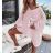 Women's Long Sleeve Sweater (S / M / L one size) ITALIAN FASHION IMWA214327