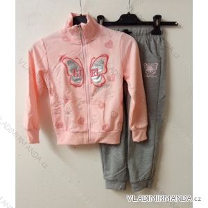 Set long-sleeved sweatshirt and sweatpants children's teen girl (98-128) KUGO JS0729