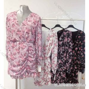 Summer Summer Carmen Long Sleeve Dress (S / M / L ONE SIZE) ITALIAN FASHION IMWC216138