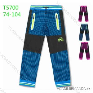 Outdoor cotton children's pants for boys and girls (74-104) KUGO T5700