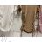 Elegant Velvet Dress Long Sleeve Women (S / M ONE SIZE) ITALIAN FASHION IMWY216558