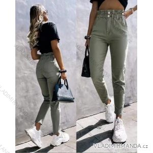 Women's high waist trousers (S-XL) ITALIAN FASHION IMWA216591