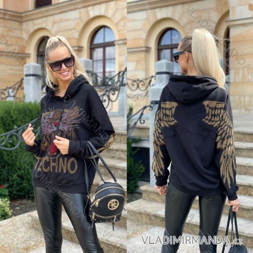 Elegant zip hoodie for women (uni sl) TURKISH FASHION IMK20011