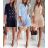 Women's elegant long sleeve shirt dress (S / M ONE SIZE) ITALIAN FASHION IMWK21013