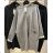 Zippered long-sleeved fleece coat with hood (XL / 2XL ONE SIZE) ITALIAN FASHION IMC21839