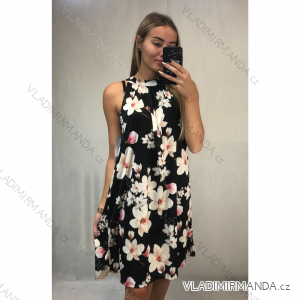 Women's sleeveless icecool summer dress (S / M ONE SIZE) ITALIAN FASHION IMM211092