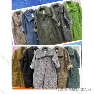 Women's fleece lamb coat (L / XL ONE SIZE) ITALIAN FASHION IMWT21261