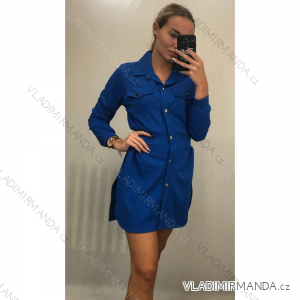 Women's elegant long sleeve shirt dress (S / M ONE SIZE) ITALIAN FASHION IMWK21013