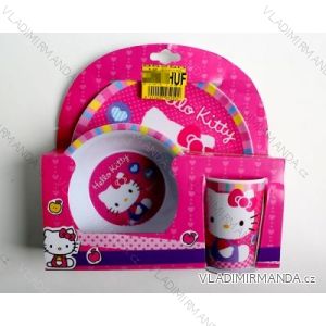 Set of cups and 2 plates of hello kitty 95250
