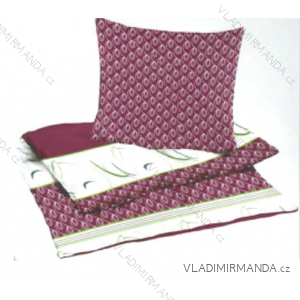 Cotton bed linen 70x140cm + 70x90cm LUXURY TEXTILE laraplus bark lines
