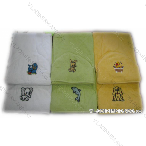 Bath towel with hood 75x75 cm HOUSING TEXTILE CUSHION-DETSKA