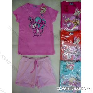 Pajamas Short Sleeve and Pants Children's and Puppy Girls Cotton (128-164) ARTENA 93085
