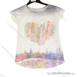 T-shirt short sleeve baby girl (4-14 years old) TURECKÁ VÝROBA 2-I588
