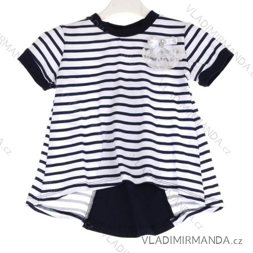 T-shirt short sleeve baby girl (2-12 years) TURECKÁ VÝROBA 2-I0873
