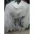 Sweatshirt long sleeve women's oversized (X / 2XL ONE SIZE) ITALIAN FASHION IMS21310