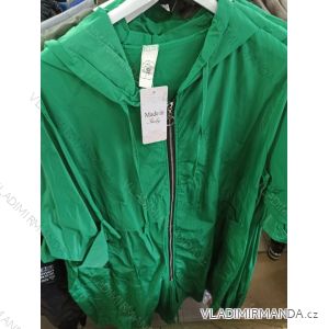Kabát s kapucí šusťákový dámská (S/M/ONE SIZE) ITALSKÁ MÓDA IMS21311